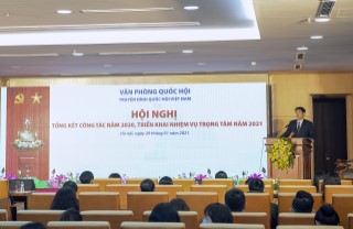 TRUYỀN HÌNH QUỐC HỘI VIỆT NAM TỔ CHỨC HỘI NGHỊ TỔNG KẾT CÔNG TÁC NĂM 2O20 VÀ TRIỂN KHAI NHIỆM VỤ TRỌNG TÂM NĂM 2021